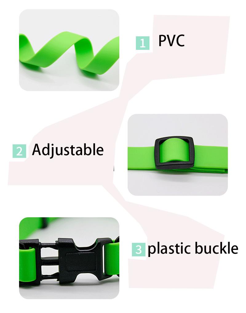 Wholesale Durable Silicone PVC TPU Waterproof Heavy Duty Training Luxury Dog Collar and Leash