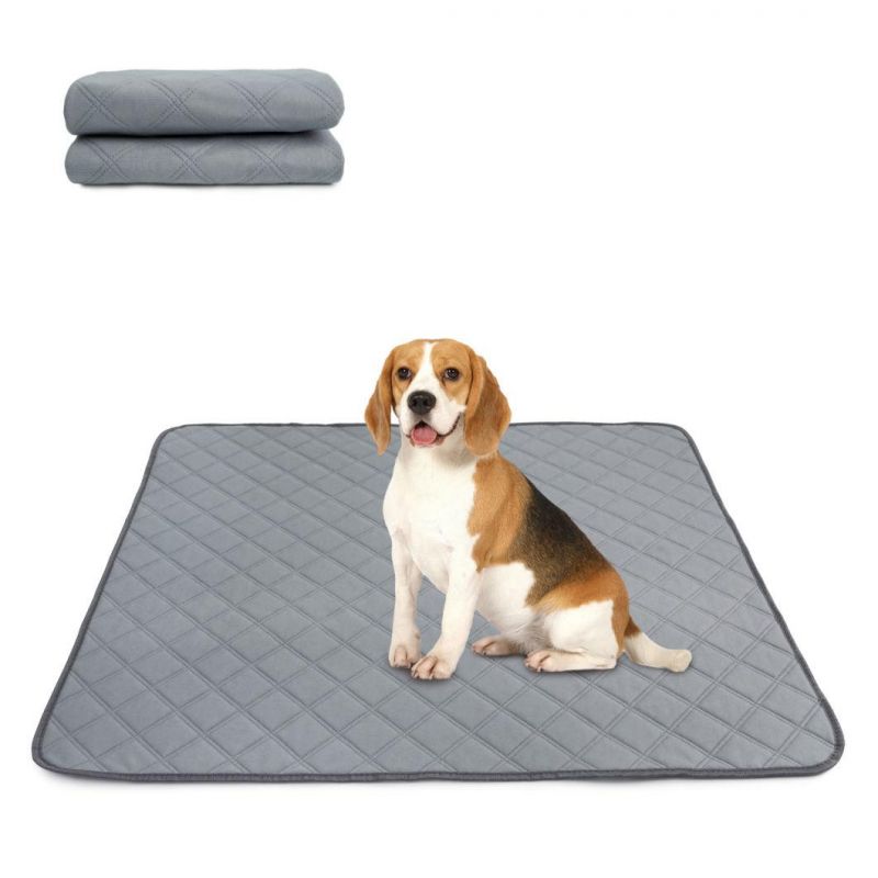 Large Size 4 Layer Super Absorbent Waterproof Non Slip Reusable Toilet Washable Training Dog Pet PEE Pads