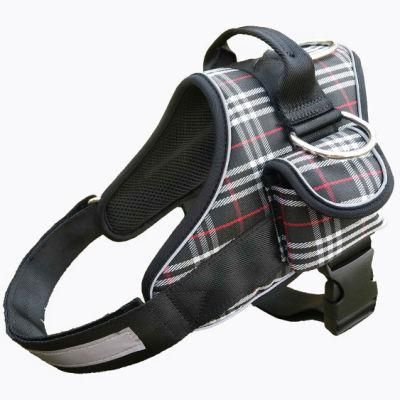 Adjustable Dog Harness No Pull Dog Harness Outdoor with Easy Control Handle