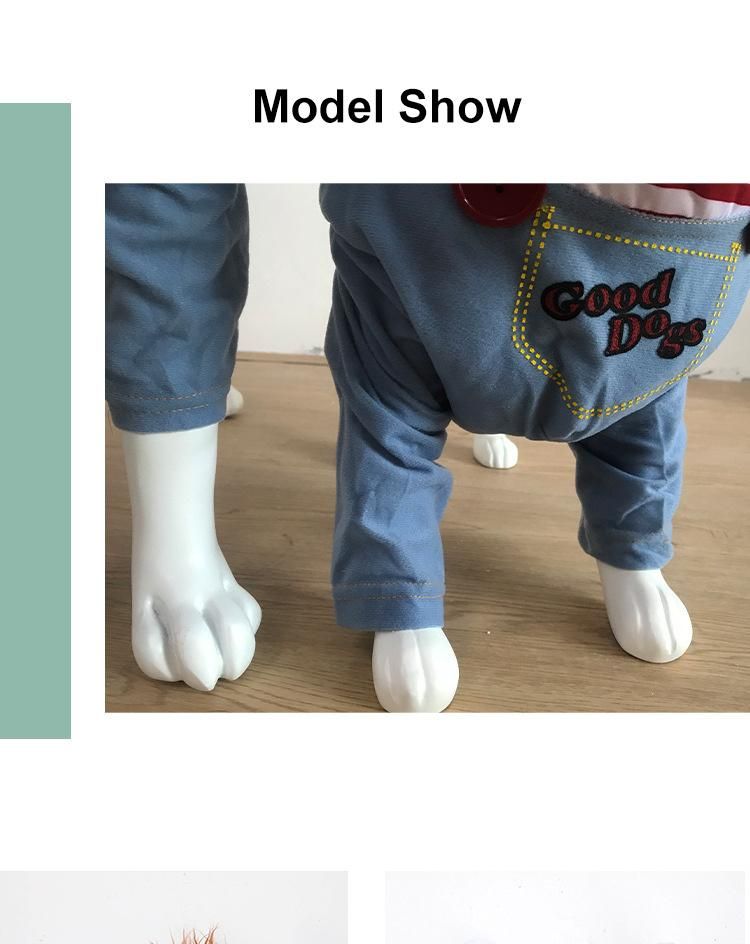 Interesting Christmas Pet Party, Simulate Holding Knife Design Novelty Pet Dog Apparel Clothing//