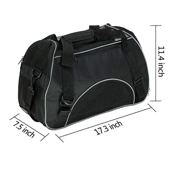 Soft Sided Pet Carrier Airline Approved Pet Travel Bags for Cats and Dogs