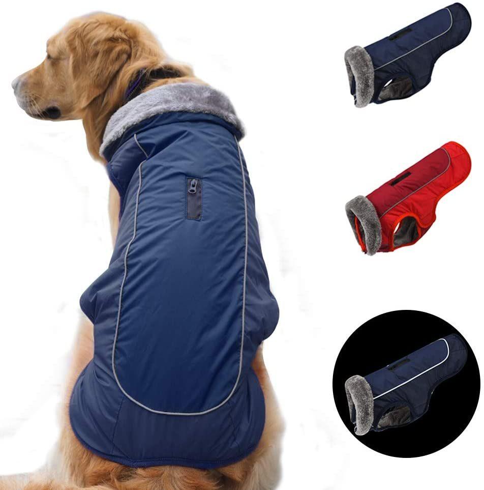 Winter Coat Warm Dog Apparel Cold Weather Dog Jacket