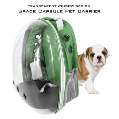 Airline Approved Hard-Sided Pet Bag Cat Dog Bubble Backpack Waterproof Breathable Pet Carrier