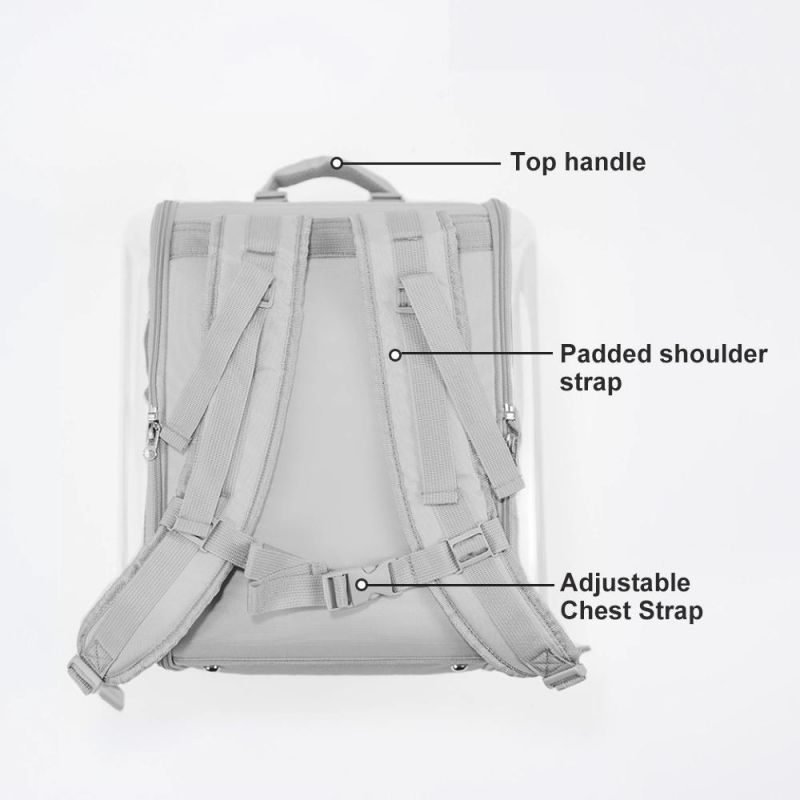 Wholesale Fashion Luxury Breathable Backpack Bag Cat Dog Pet Products