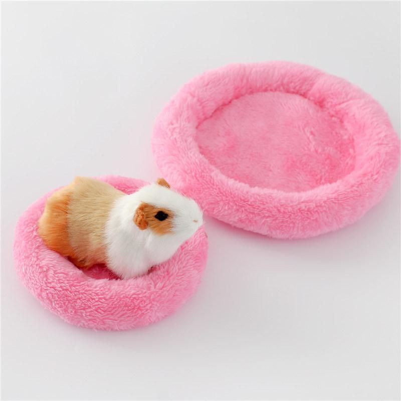 Washable Winter Warm Soft Guinea Pig Accessories Hamster House Mat