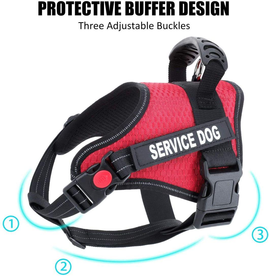 Rabbitgoo High-Quality Oxford Materials Plus No Pull Dog Harness Plus Easy Walk Function