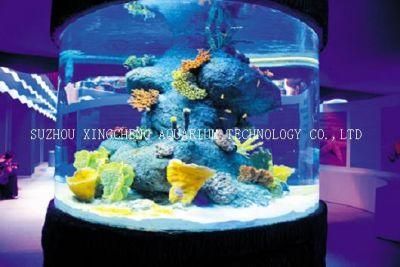 Cylindrical Acrylic Aquarium/Cylindrical Tank/Clear for Life Acrylic Aquarium