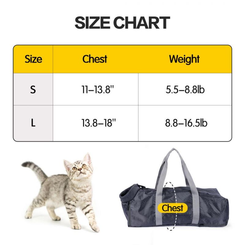 Amzon Hot Sale Pet Cat Products Pet Outdoor Carrier Small Cat Grooming Sling Bag Pet Accessories
