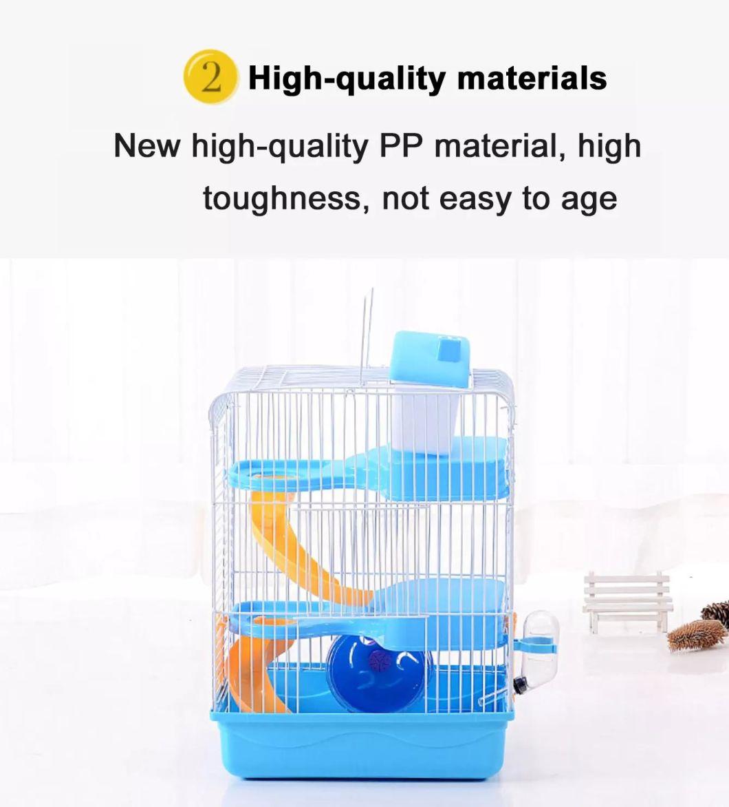 Pet Cage Outdoor Indoor Stainless Steel Cage Hamster Cages and Habitats