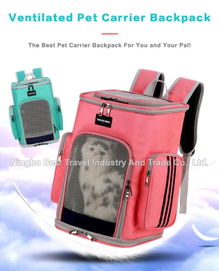 Travel Camping Small Cats Dog Backpack Carrier Bag Ventilated Breathable Pet Carrier