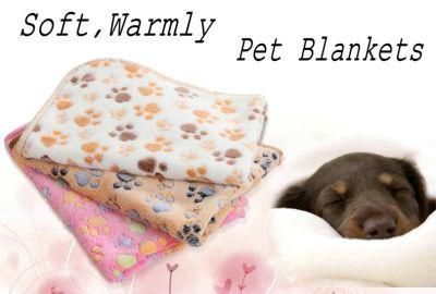 Wholesale Best Quality Super Soft Warm Coral Fluffy Dog Cat Bed Pet Blanket for Pets