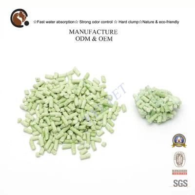 Pet Supply: Green Tea Tofu Cat Litter-Clump and Flushable