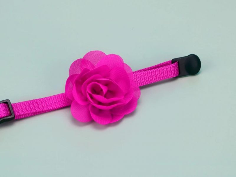 Fast Delivery of Floral Dog and Cat Collar with Bell