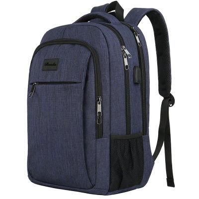 Travel Business Durable Laptop Backpack with USB Charging Port