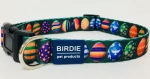 Dog Collar, Pet Collar, Cat Collar, Pattern Collar (art: green eggs)