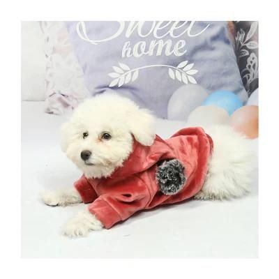 Designers Hot Selling Luxury Cute Heated Quilted Pet Winter Hoodies Dog Coats