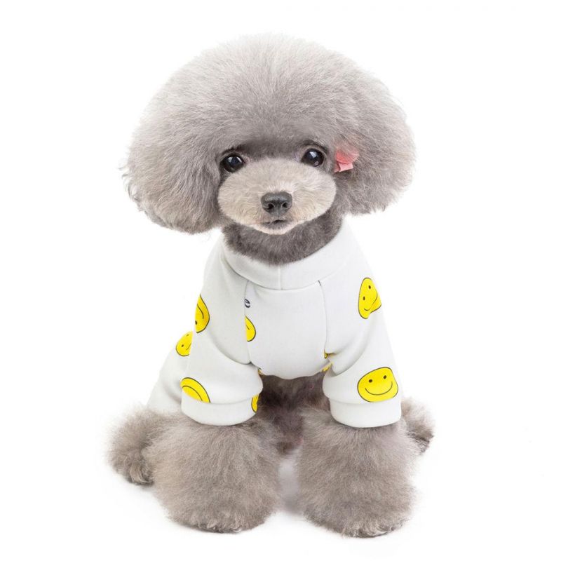 Spring and Summer Pet Accessories New Pet Clothes Spray Paint Shirt Large and Small Dog General Pet Clothes Jacket