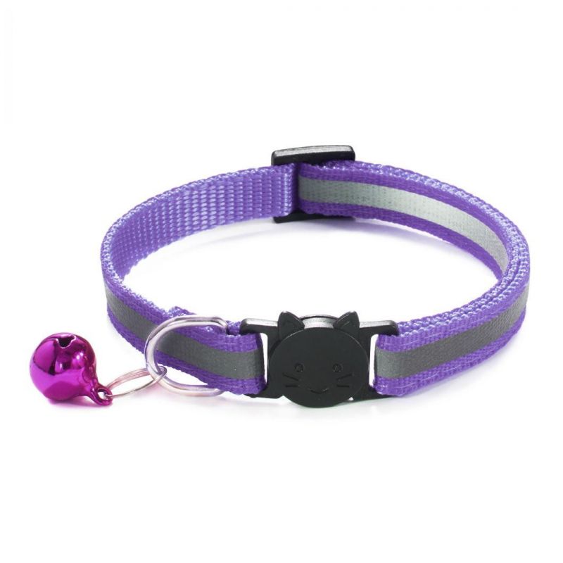 New Colors Reflective Breakaway Adjustable Pet Cat Collar Products