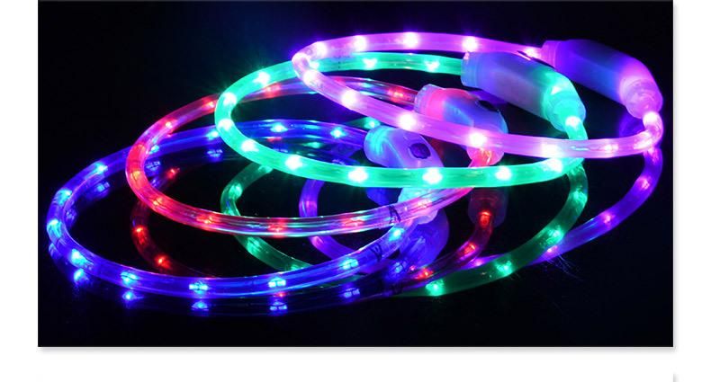 New Cat Collar Suction Cat Artifact Charging Light Cat Collar Can Be Tailored