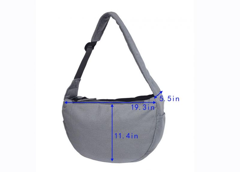 Factory Portable Canvas Detachable Pet Dog Bag Carrier for Travel