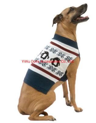 Christmas Penguin Sweater Knitted Acrylic Dog Accessories Pet Clothes Apparel