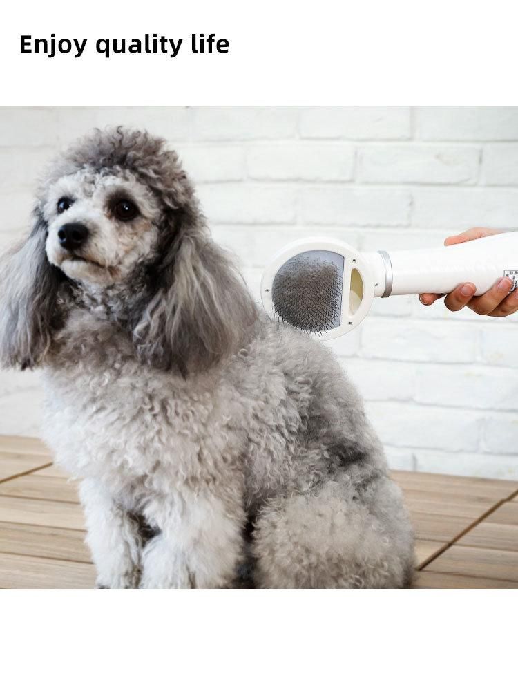 2 in 1 Adjustable Temperature Pet Grooming Hair Dryer