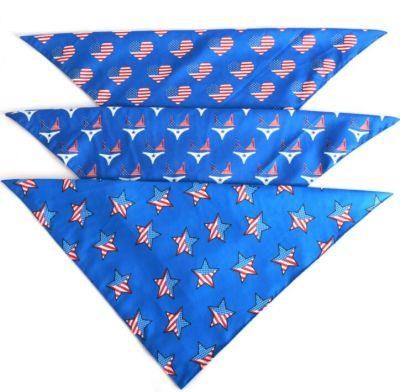 2 Layers 100% Cotton Made Dog Bandana
