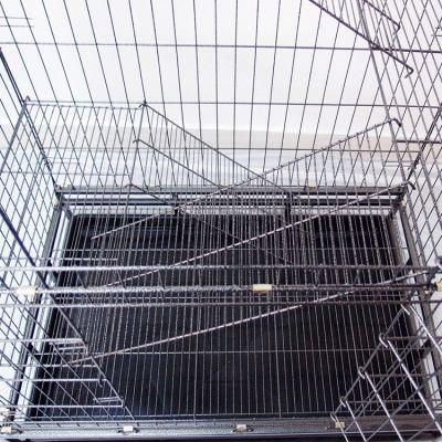 Supplier Wholesale Folding Metal Iron Material Pet Dogs Parrot Bird Cages