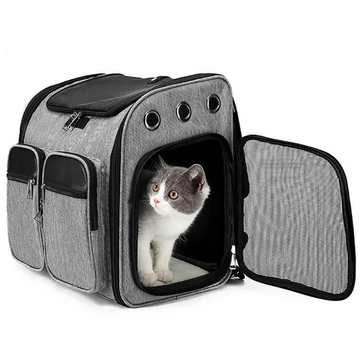 Stylish Fashion High Quality Wholesale Multi-Function Breathable Pet Backpack Carrier for Travel, Outdoor