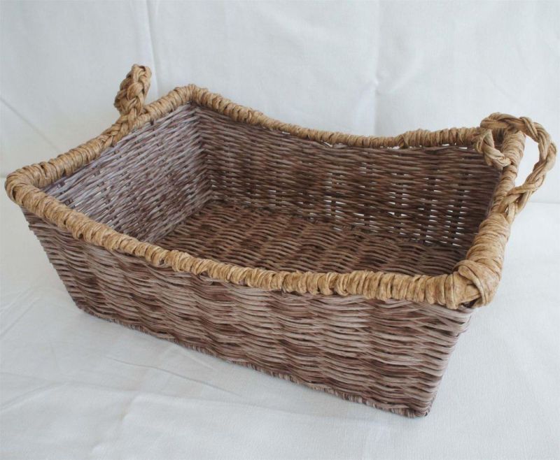 PE Rattan Hand Woven Pet Bed for Cat and Dog