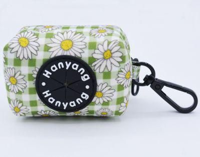 Sunflower Summer Style Pooper Scooper Pooper Holder with Dog Harness Leash Collar