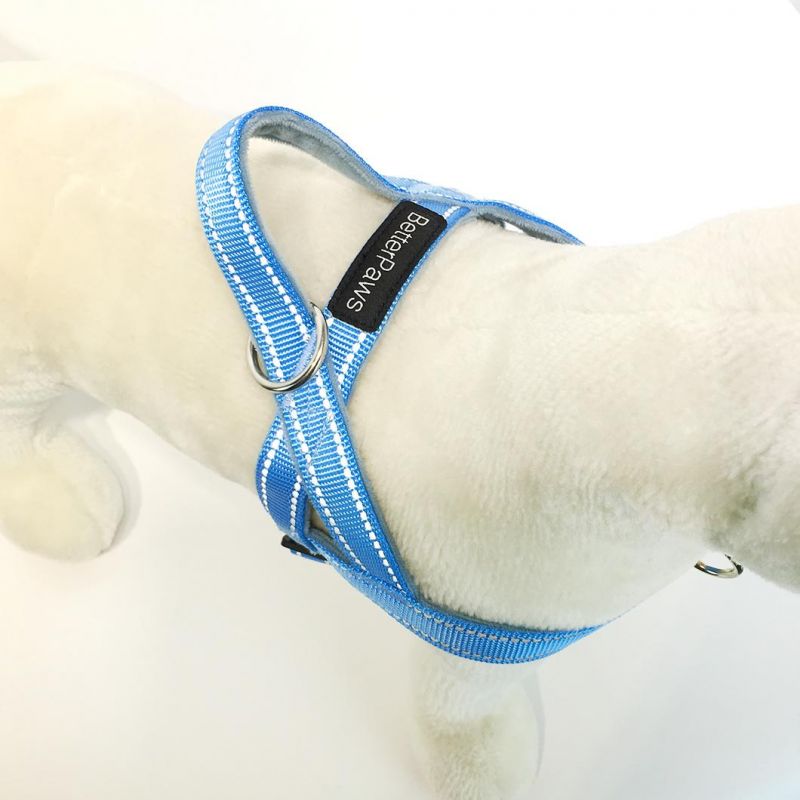 2022 New Product Whole Sale Custom Ultra Soft Lining Dual Strap Dog Harness