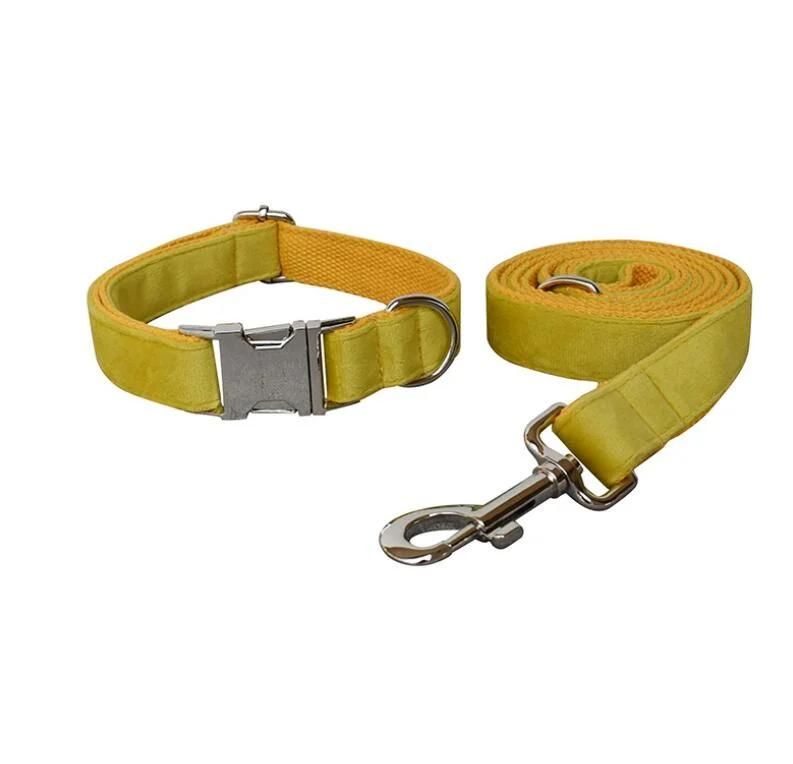 Velvet Dog Collar Classic Dog Collar Soft Comfortable Adjustable Collars