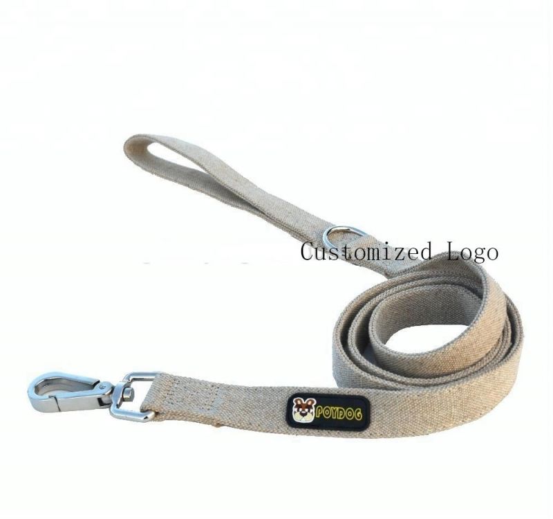 Hemp Recycled Eco-Friendly Dog Harness Collar and Leash