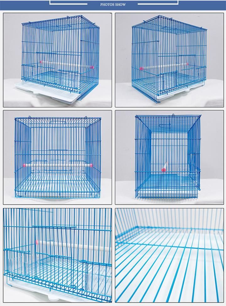 Factory Supply Metal Parrot Cage Luxury Bird Cage