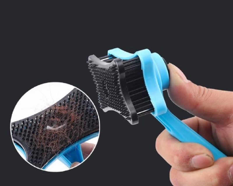 Portable Lightweight Plastic Dog Cat Hair Shedding Pet Grooming Comb