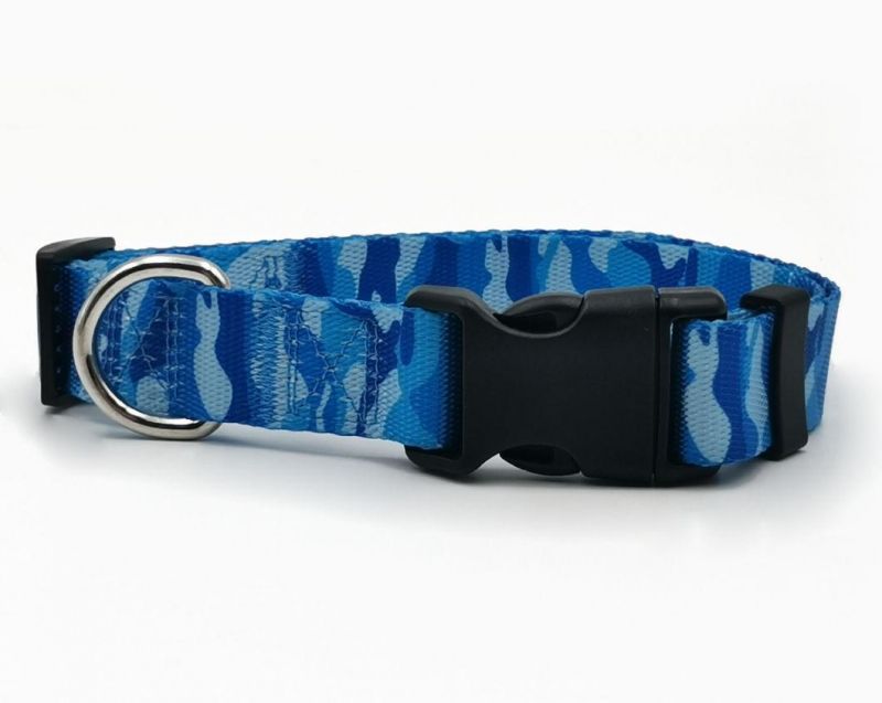 Manufacturer Custom Soft Padded Adjustable Reflective Polyester Dog Collar