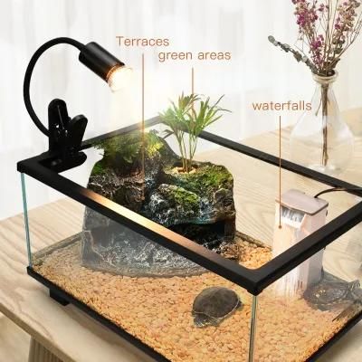 Yee Turtle Aquarium Turtle Tank Landscaping Glass Tank