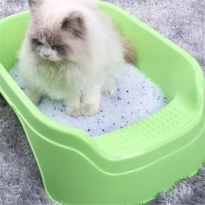 Non-Clumping Silica Gel Litter Sand for Cat with Colorful 1-8mm Granules
