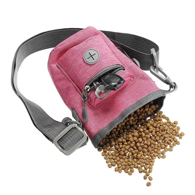 Outdoor Dog Training Pet Treat Pouch/Walking Dog Training Bag/ Dog Treat Bag