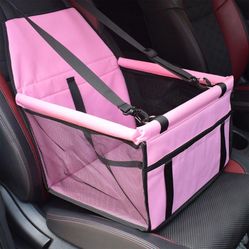 Dog Front Car Seat Cover Pet Booster Seat Travel Carrier Cage