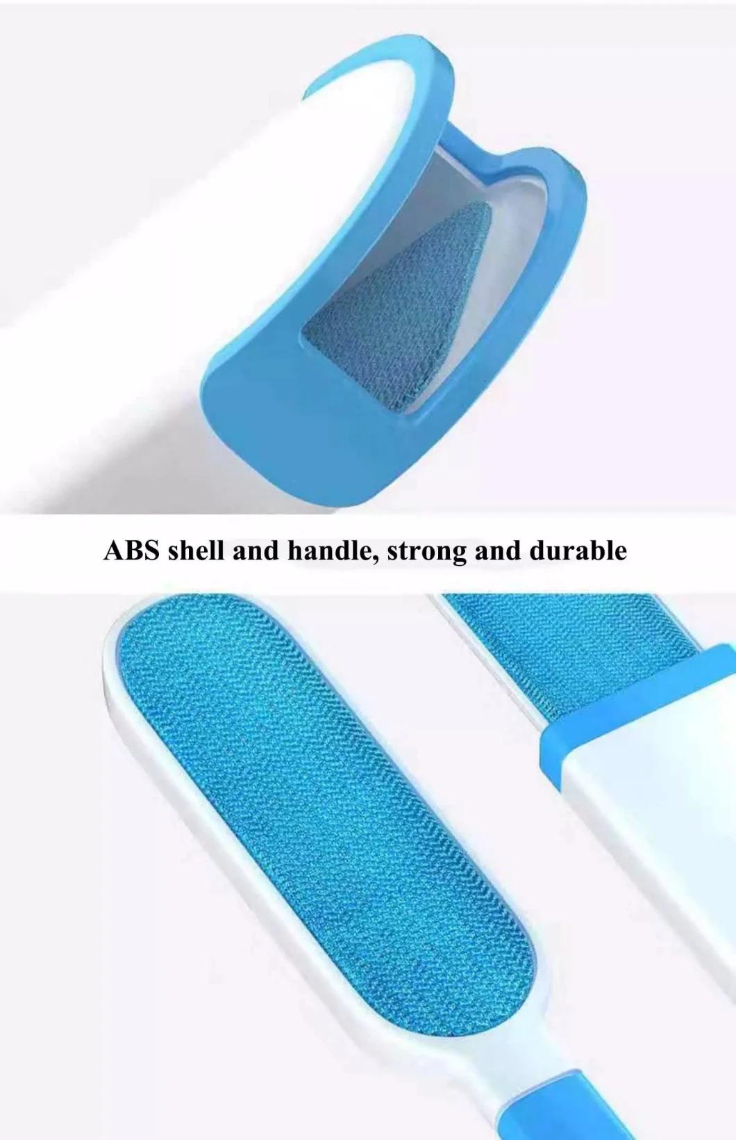 Lint Cat Dog Self-Cleaning Sided with Cleaning Base Pet Hair Remover Pets Cleaning Brush