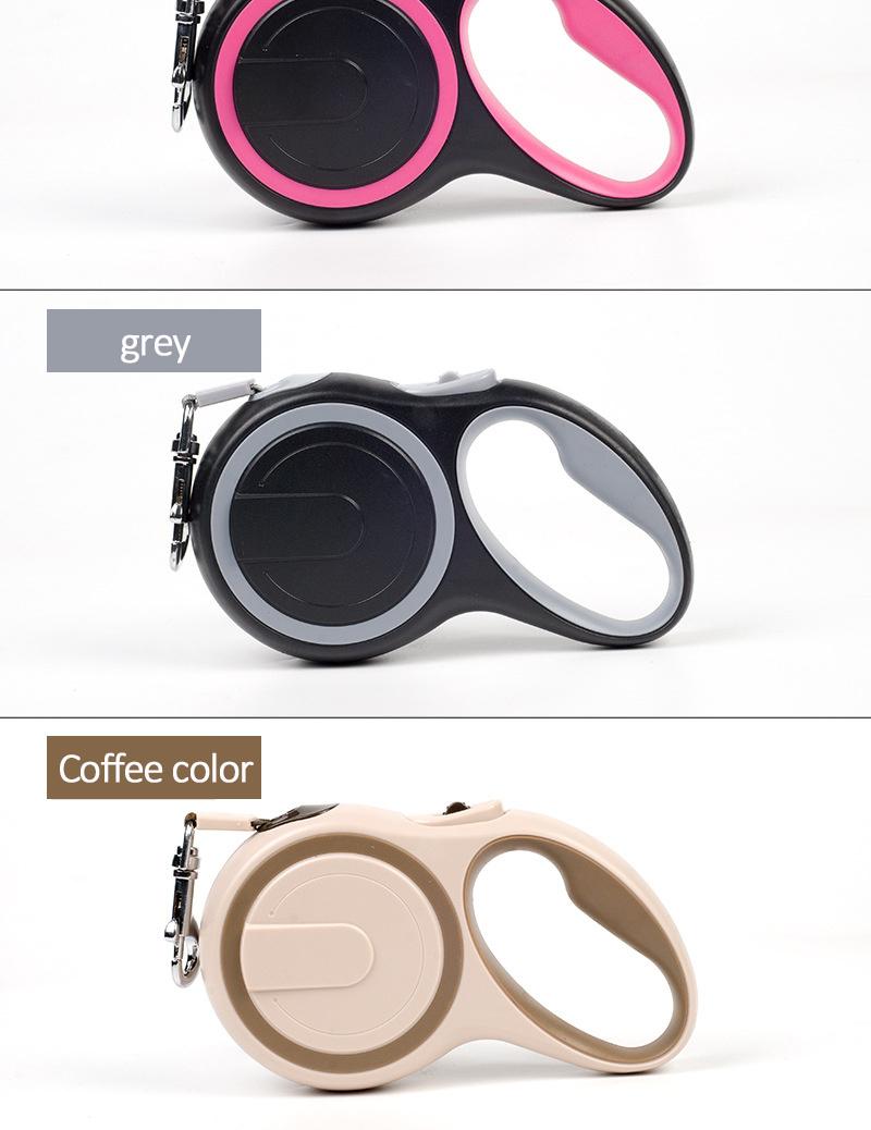 Custom Auto Retractable Pet Rope Training Leash Small Medium Dog Leash