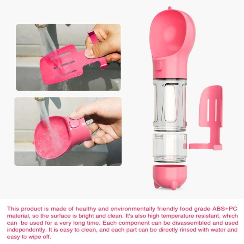 Multifunctional Pet Outdoor Travel Drinking Water Bottle Products