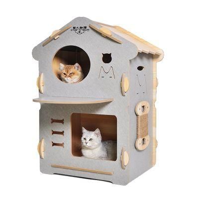Wholesale OEM ODM Logo Pet Tree Cat Bed House