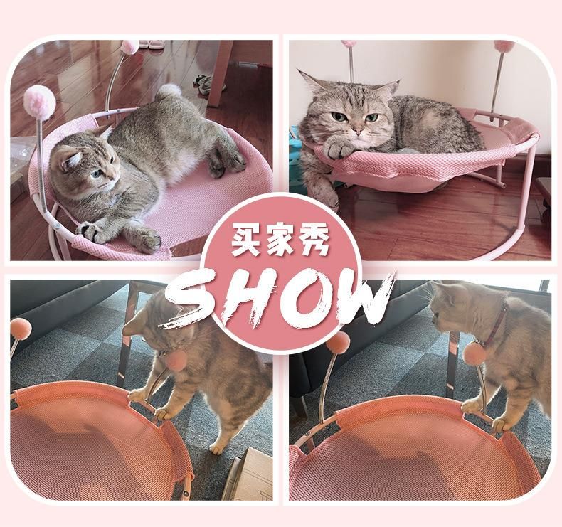 Breathable Mesh Cloth for Four Seasons Universal Summer Can Be Dismantled and Washed Cat Hammock Warm Cat Nest