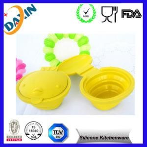Wholesale Food Grade Customized Collapsible Silicone Pet Feeding Bowl