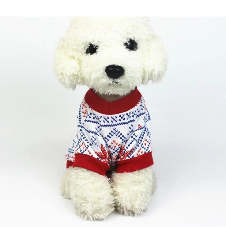 Dog Sweaters for Christmas Santa Pet Cat Clothes, Dog Accessories, Dog Apparel