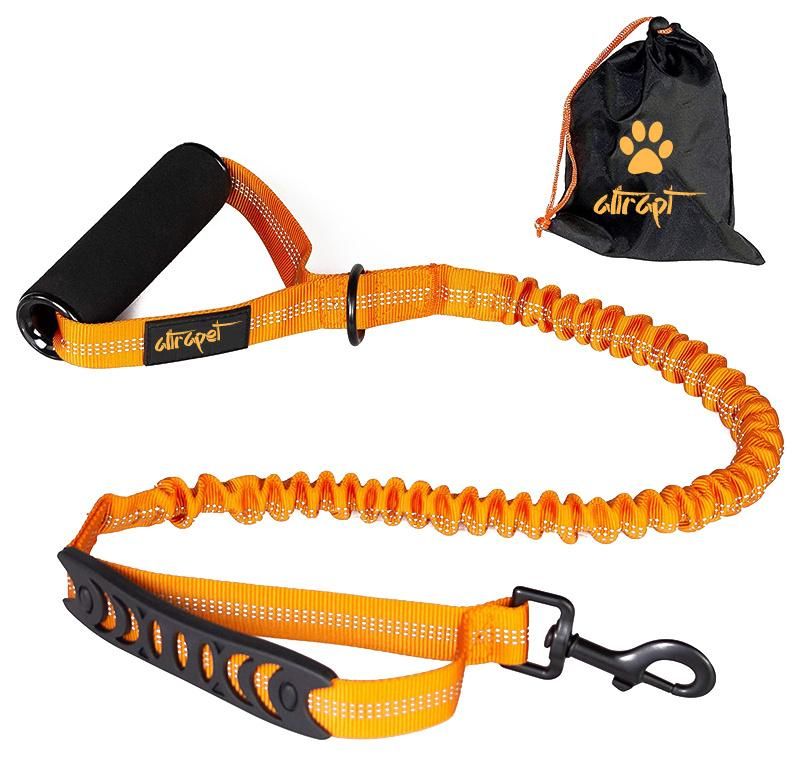 Strong Reflective Nylon Elastic Bungee Dog Training Lead Pet Leash