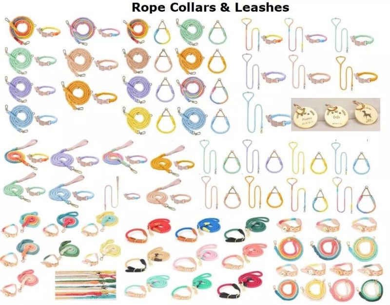 Wholesale 3 Rows Rhinestone Elastic Pet Crystal Necklace Dog Collar with Jewelry Tag
